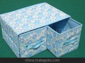 多功能收纳好帮手 探秘义乌市创颖日用品厂小花双抽屉杂物盒